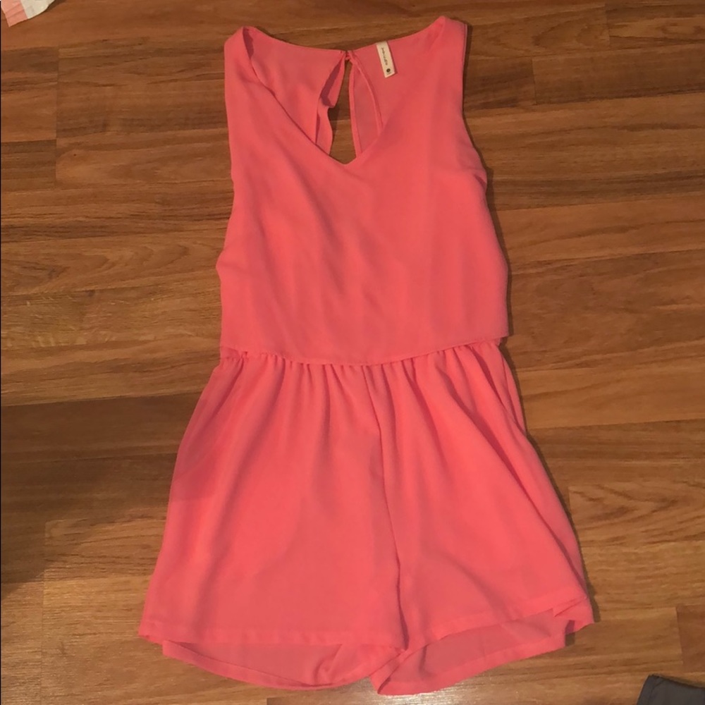 Cute Backless Romper